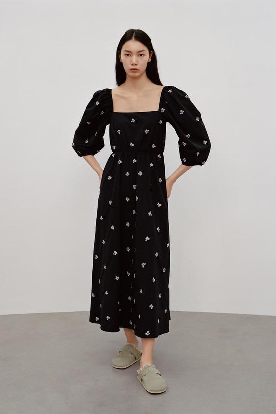エンブロイダリー ワンピース Zara Japan 日本 エンブロイダリー ワンピース Zara Japan 日本