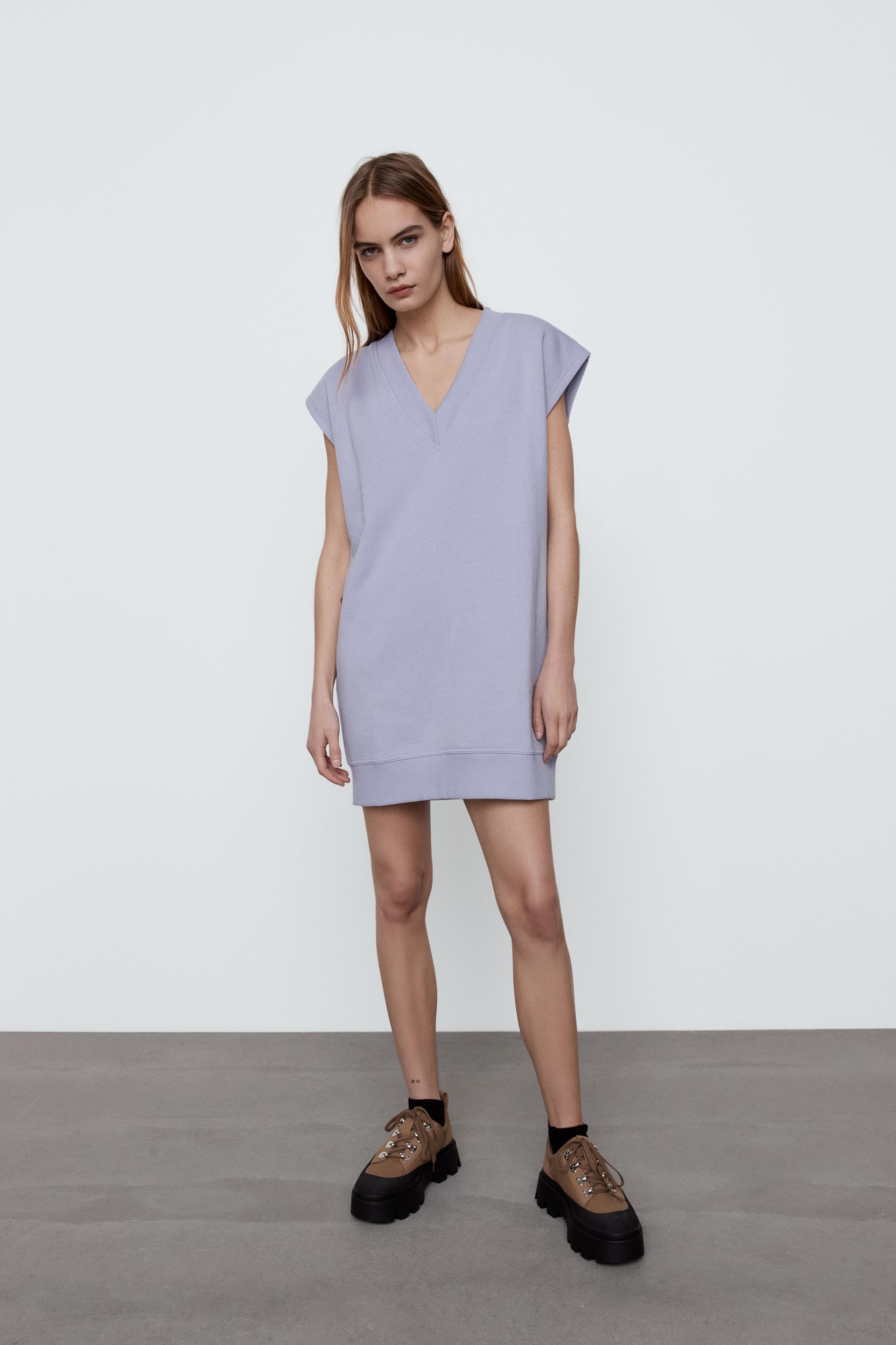 Zara long plush dress Clearance