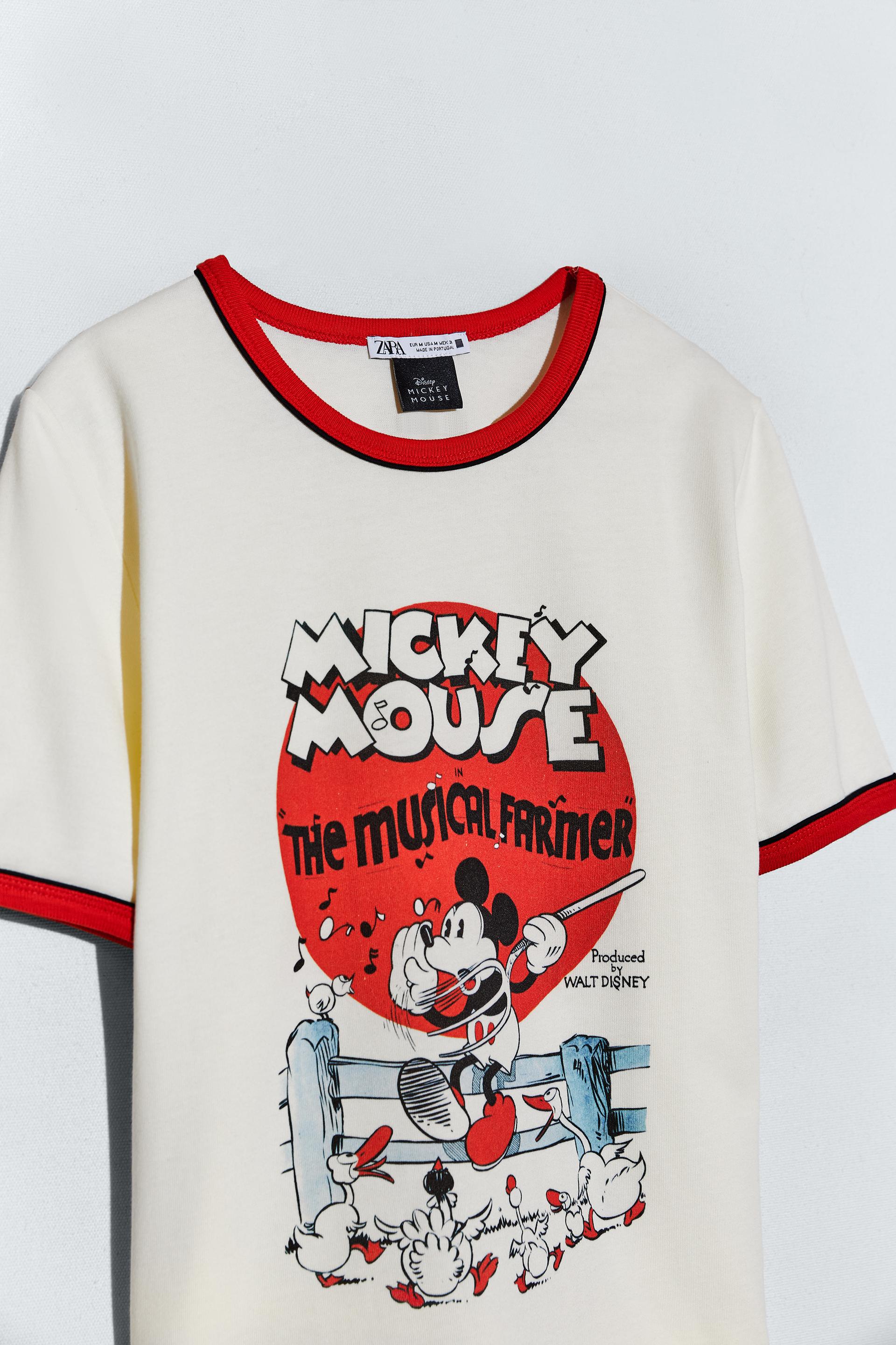 Mickey Mouse C Disney T Shirt Zara Spain Mickey Mouse C Disney T Shirt Zara Spain