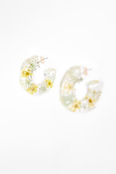 zara.com | Flower Earrings