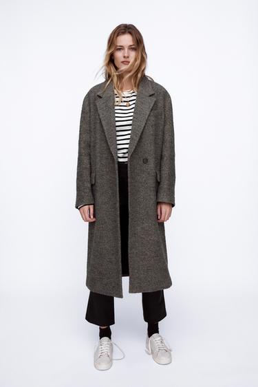 Damen Mantel In Grau Online Sale Zara Deutschland