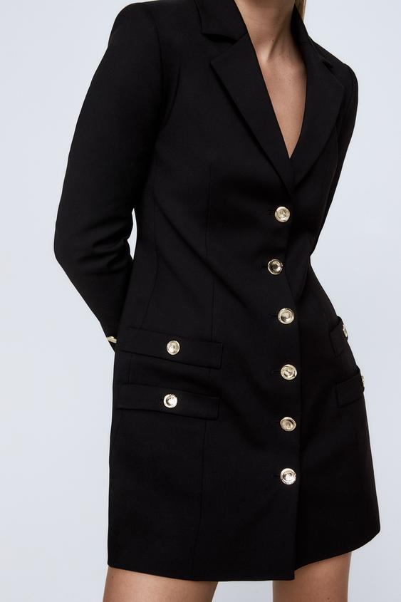 robe a bouton zara