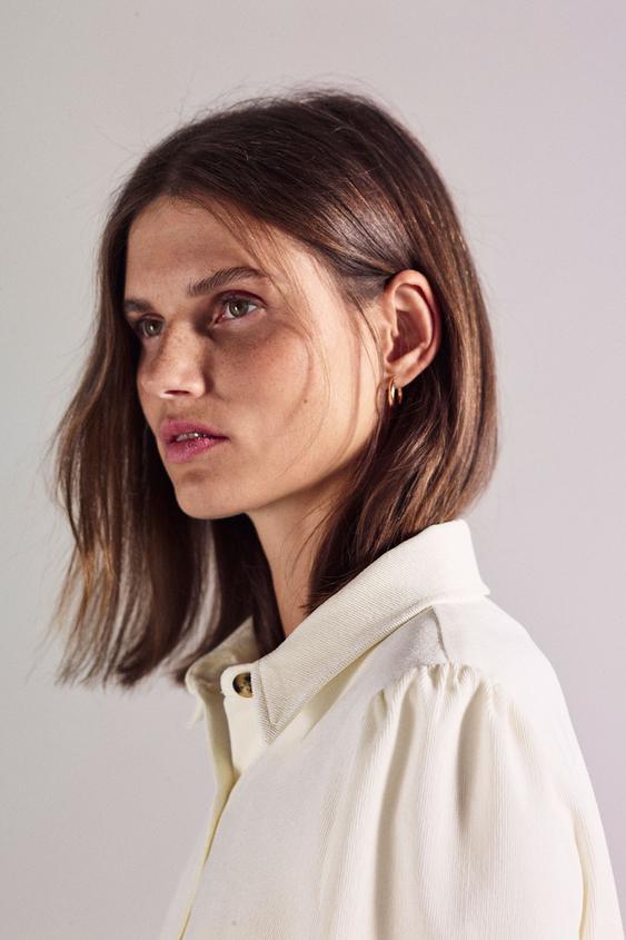 コーデュロイ ミニワンピース Zara Japan 日本 コーデュロイ ミニワンピース Zara Japan 日本