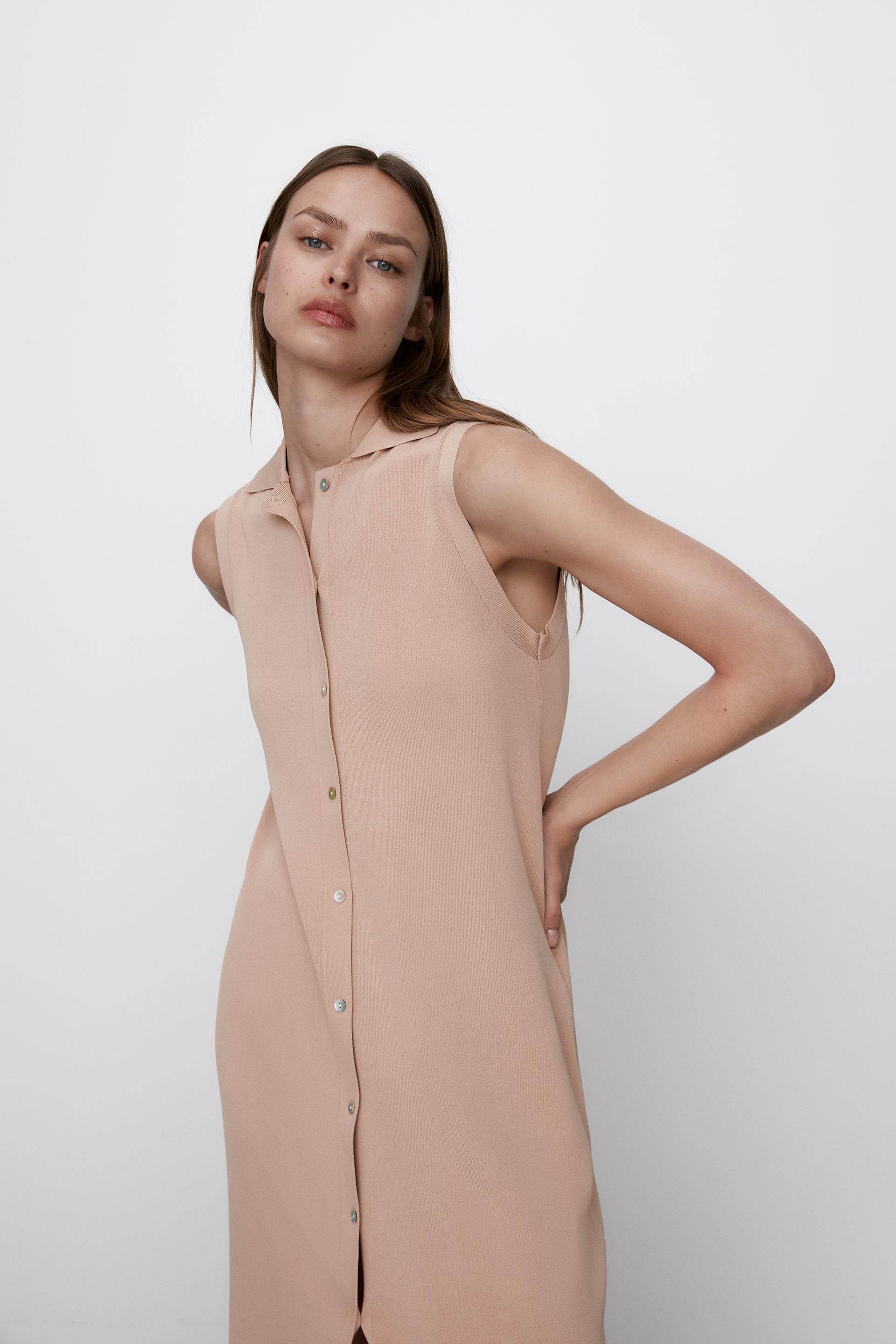 ロング丈ニットベスト Zara Japan 日本 ロング丈ニットベスト Zara Japan 日本