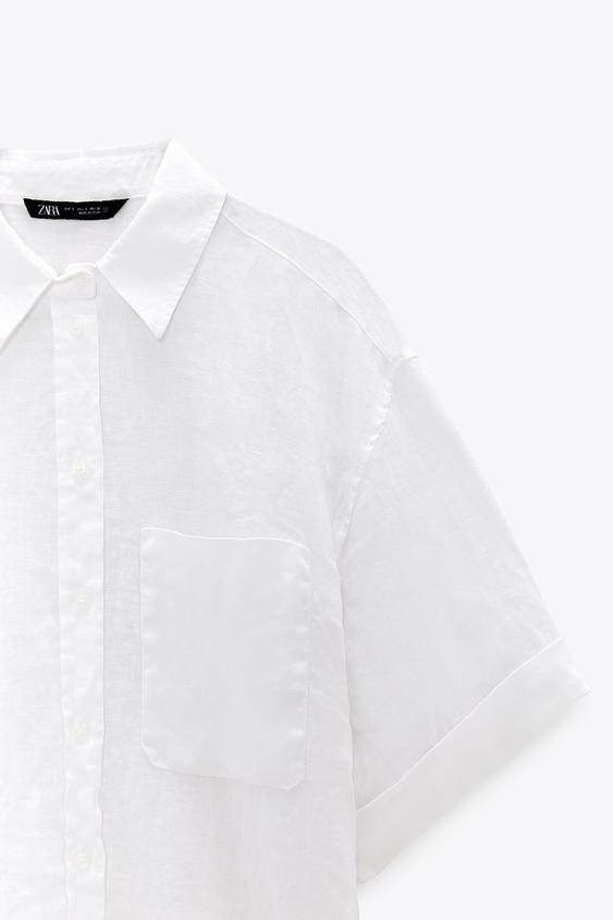 リネンシャツ Zara Japan 日本 リネンシャツ Zara Japan 日本