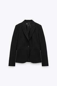 Blazer zara negra clearance