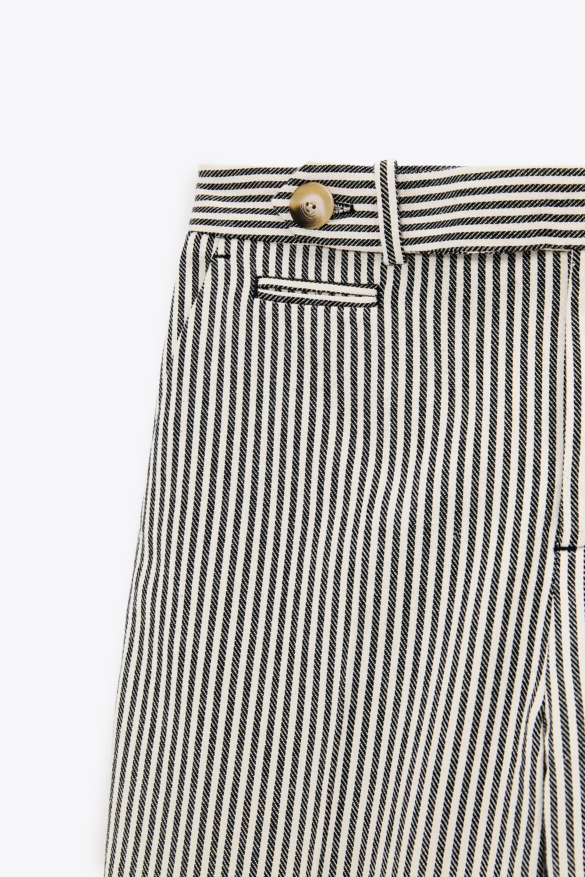 ストライプスキニーパンツ Zara Japan 日本 ストライプスキニーパンツ Zara Japan 日本