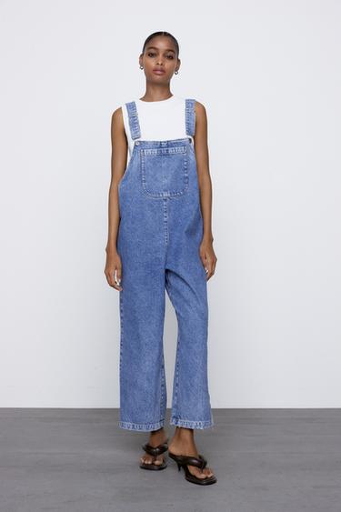 Zara 花柄 ワンピース 青 Zara 花柄 ワンピース 青