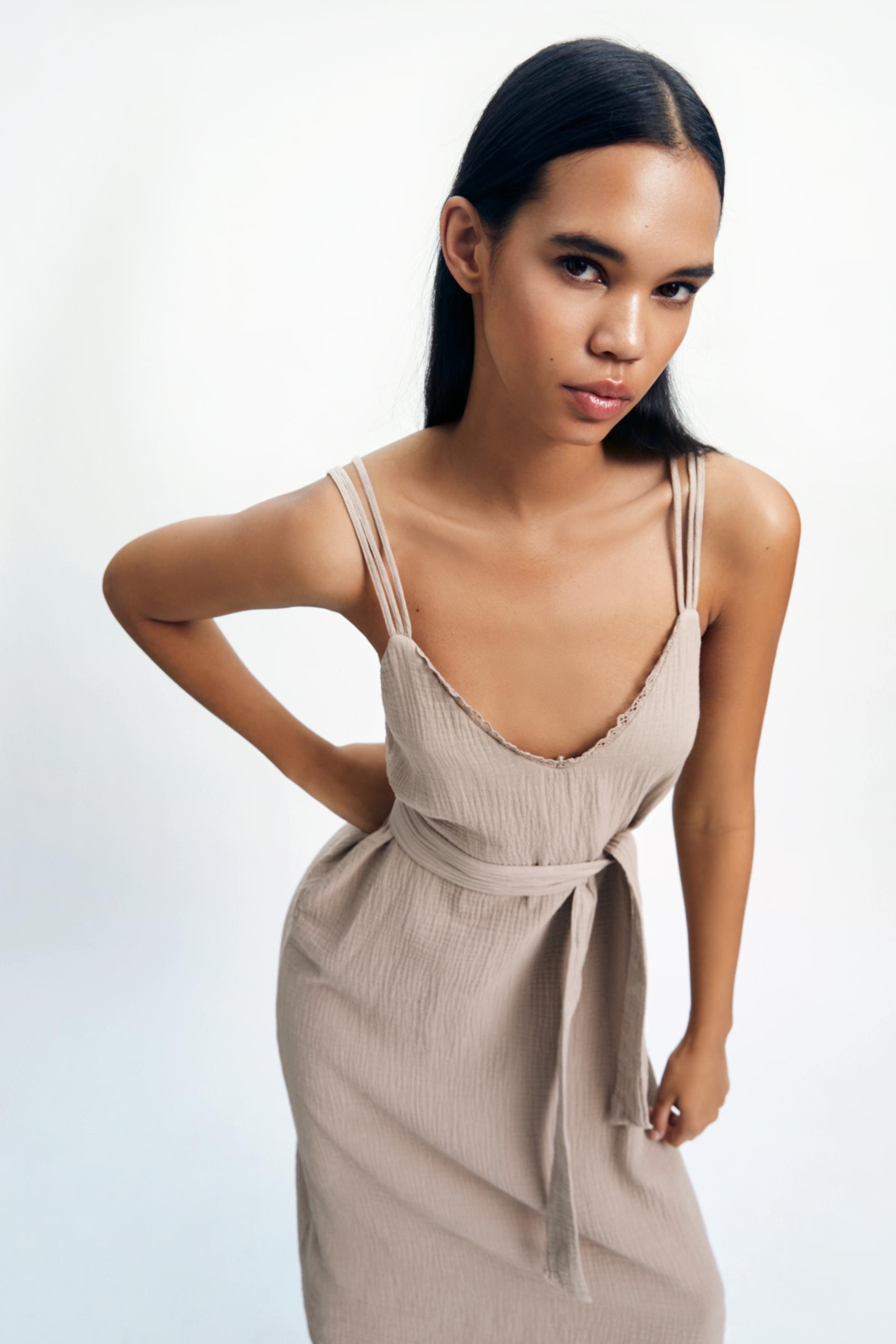 ソフト キャミソール ワンピース Zara Japan 日本 ソフト キャミソール ワンピース Zara Japan 日本