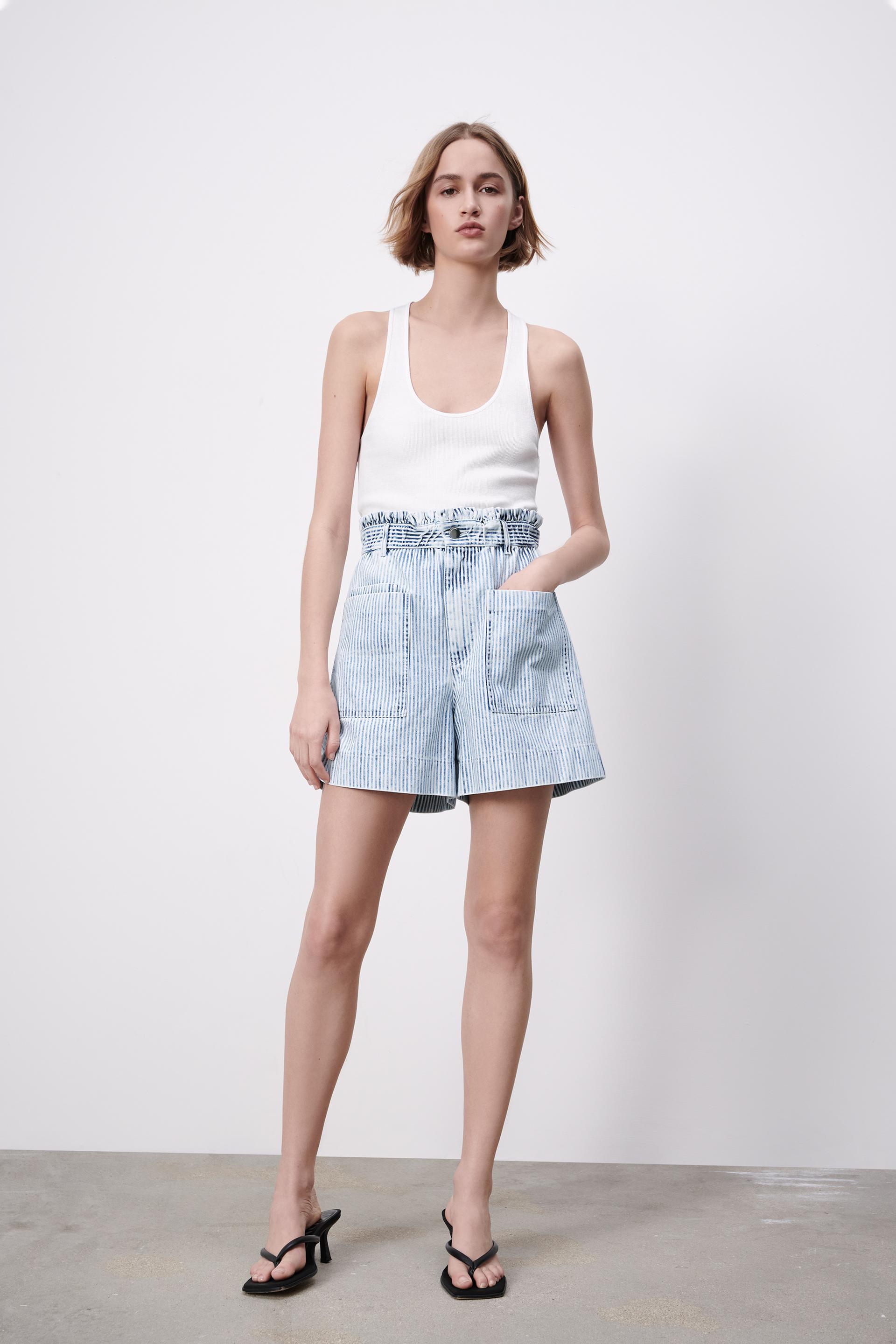 Zara paperbag shorts Clearance
