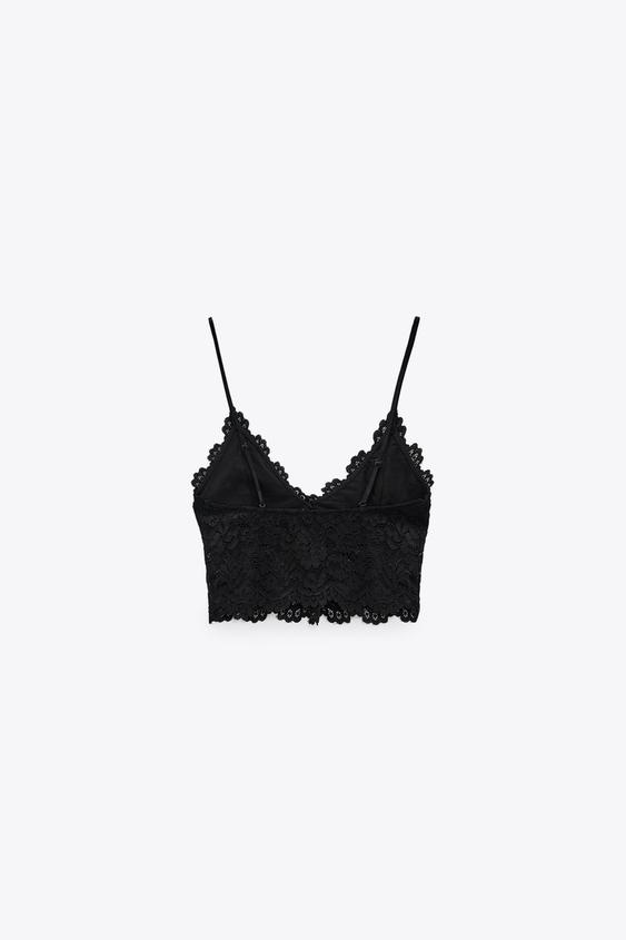 top bralette zara