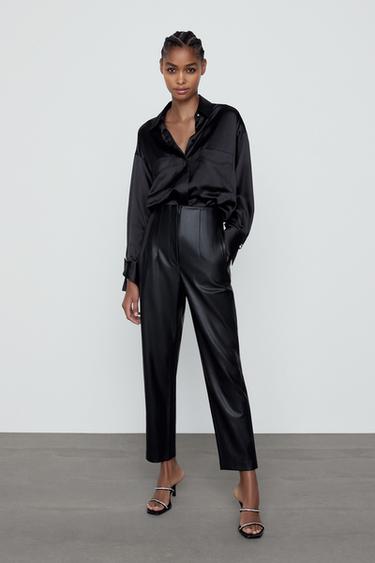 レザーパンツ レディース Zara 日本 レザーパンツ レディース Zara 日本