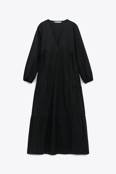 テクスチャー ウェーブ シャツワンピース Zara Japan 日本