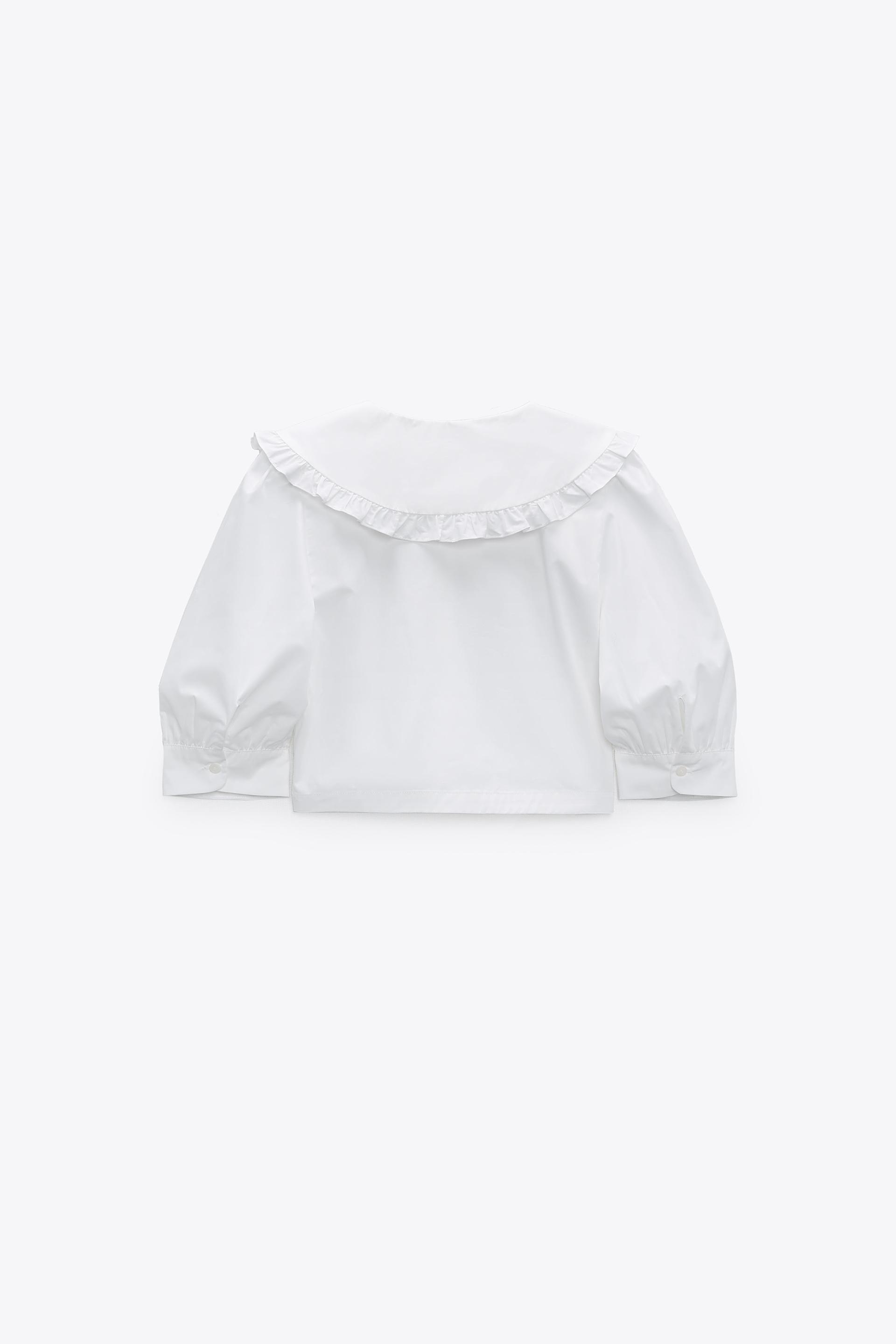 ピーターパン襟シャツ Zara Japan 日本 ピーターパン襟シャツ Zara Japan 日本
