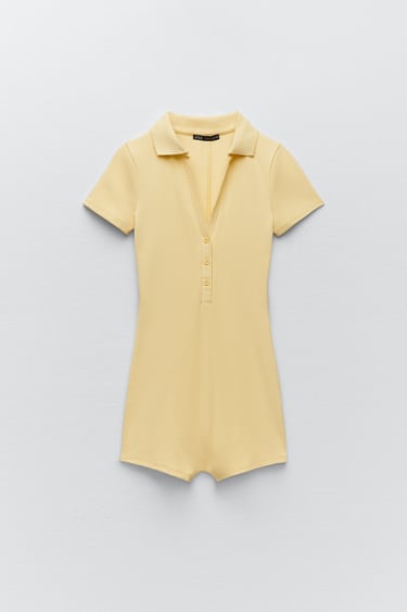POLO-STYLE PLAYSUIT