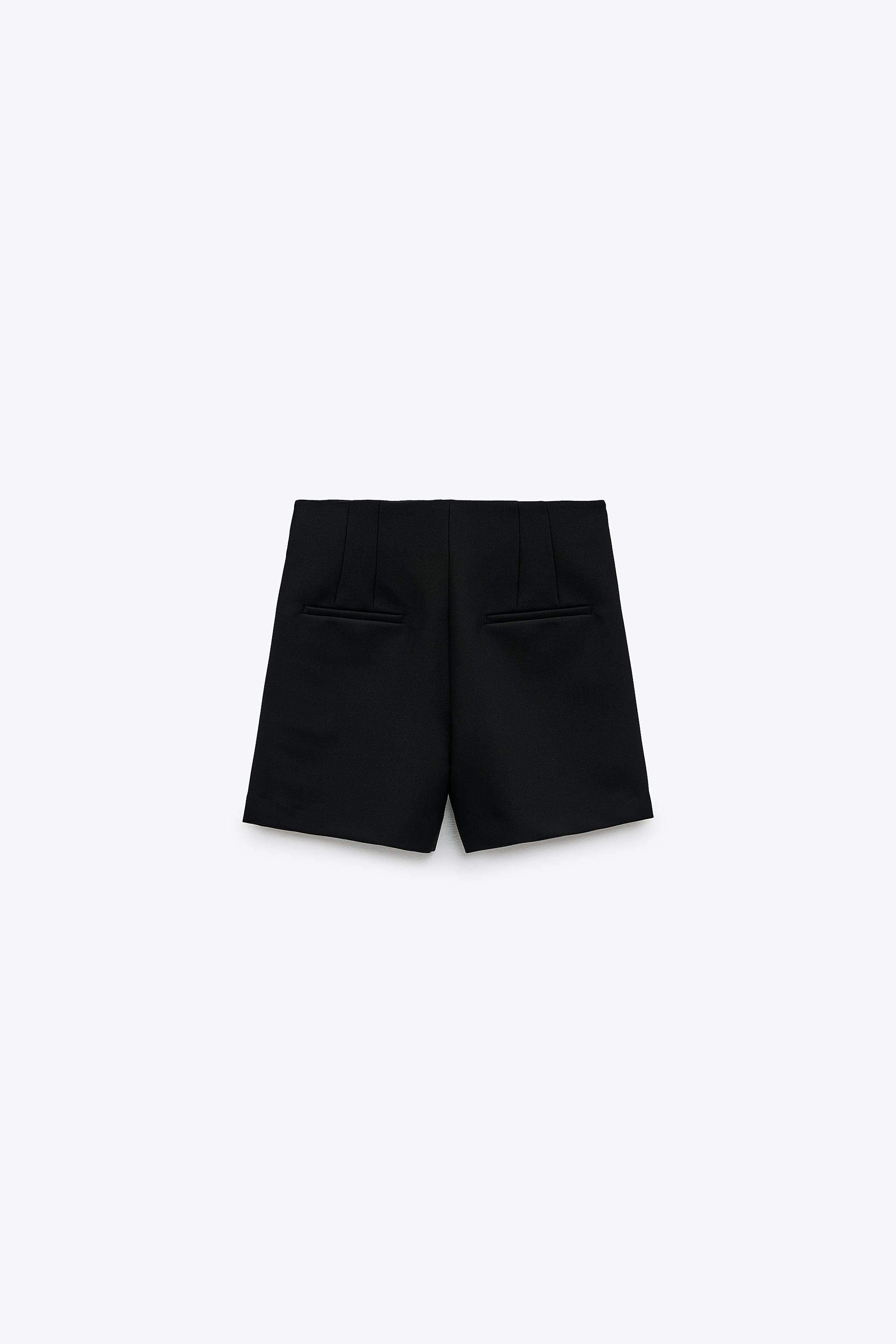 BERMUDA TIRO ALTO - Negro | ZARA Chile