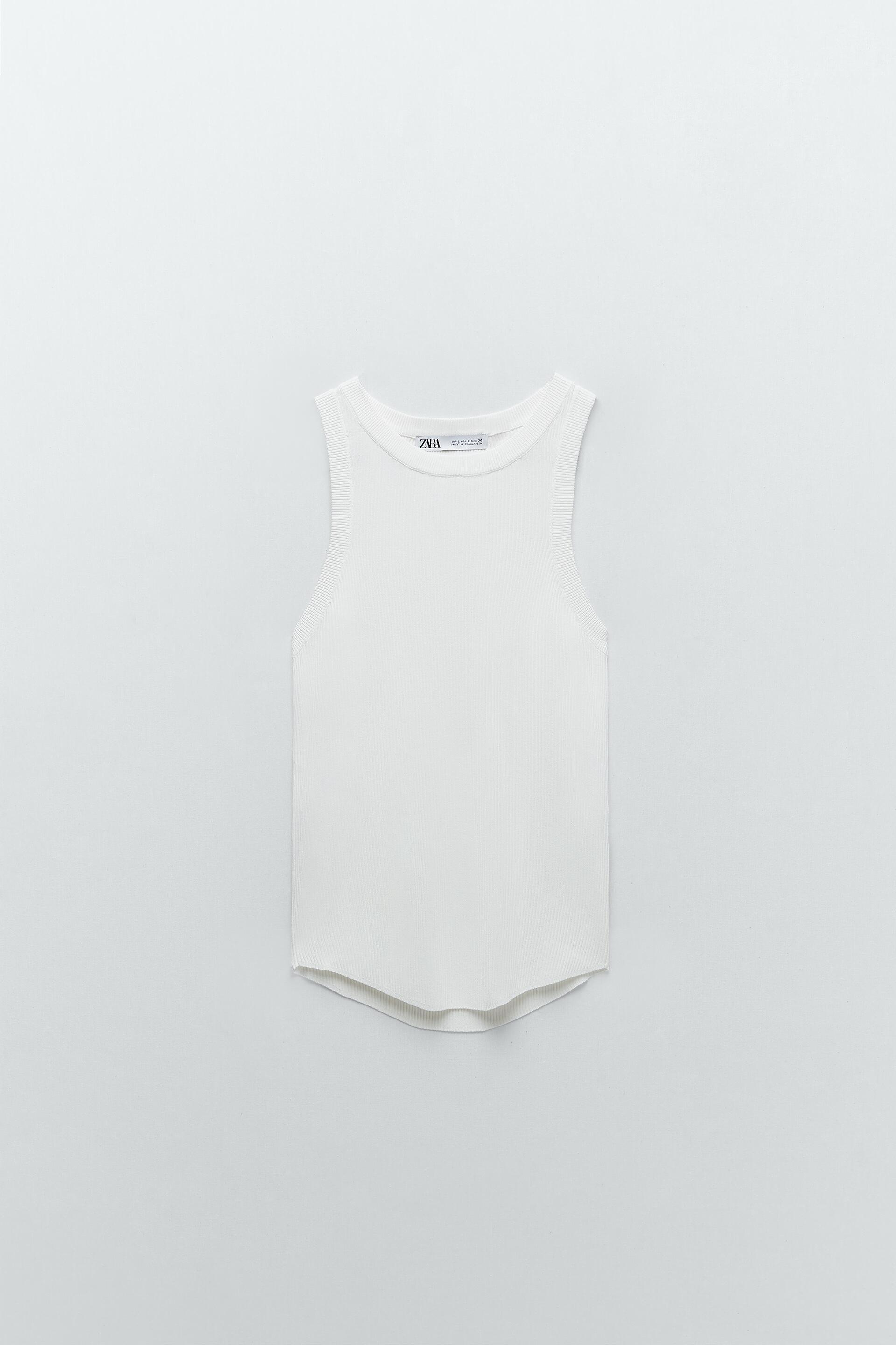 zara extra fine knit top