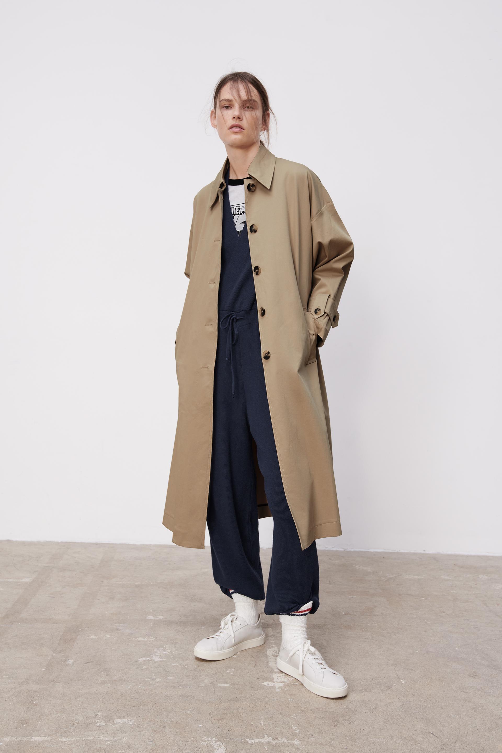 Trenchcoat everlast zara clearance