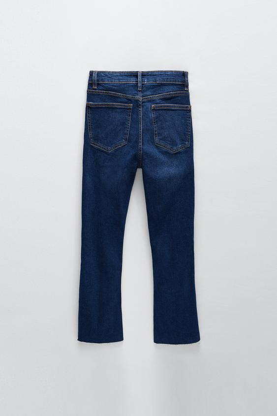 Women S Cropped Jeans Online Sale Zara United Kingdom