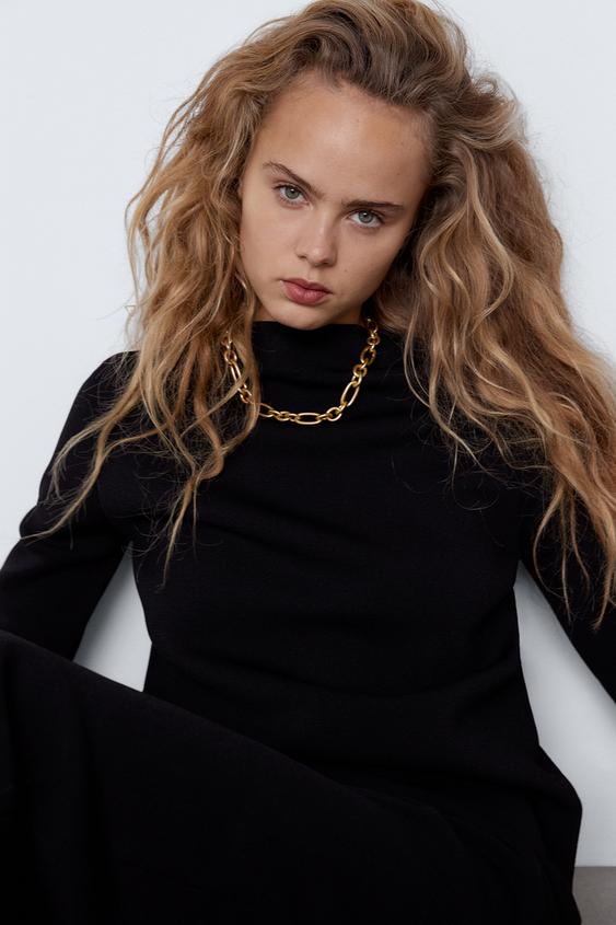 CONTRAST CHAIN LINK NECKLACE