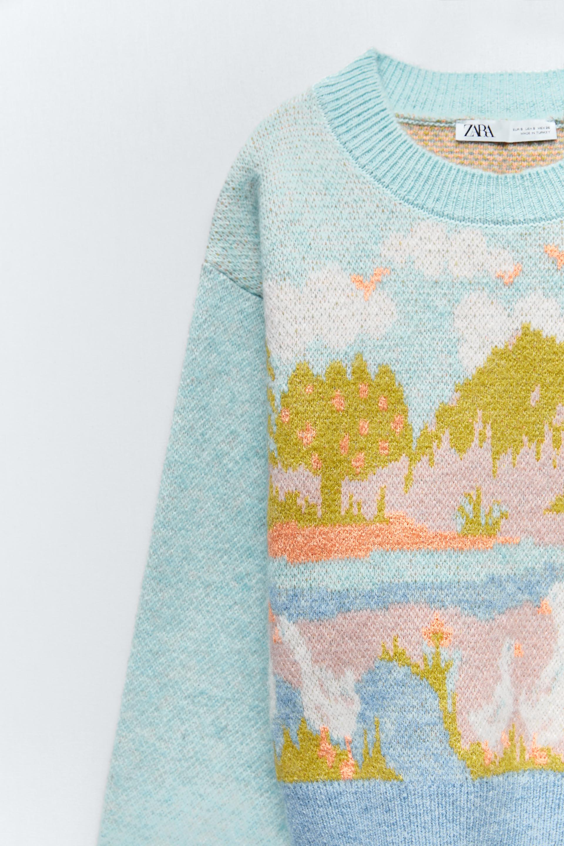 Zara duck jumper Clearance