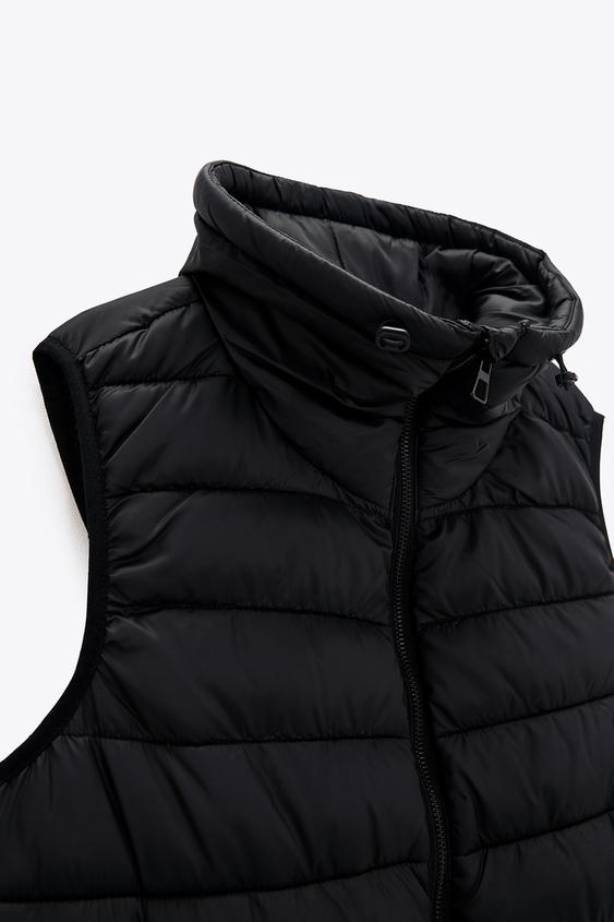 DOUDOUNE SANS MANCHES MATELASSÉE ET REPLIABLE | ZARA France