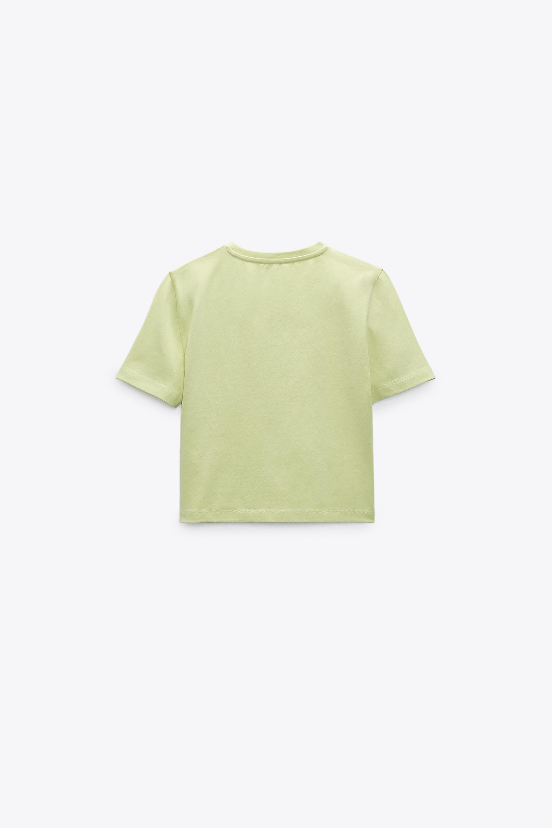 CROPPED T-SHIRT | ZARA United States
