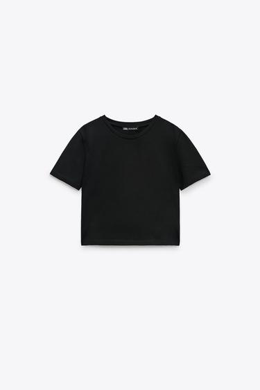 Tee shirt femme zara clearance