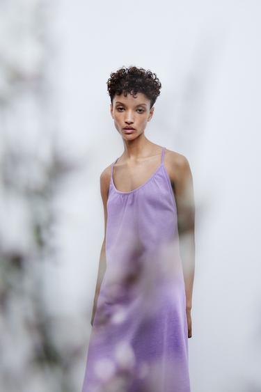 パープルドレス レディース 最新コレクション Zara 日本 パープルドレス レディース 最新コレクション Zara 日本