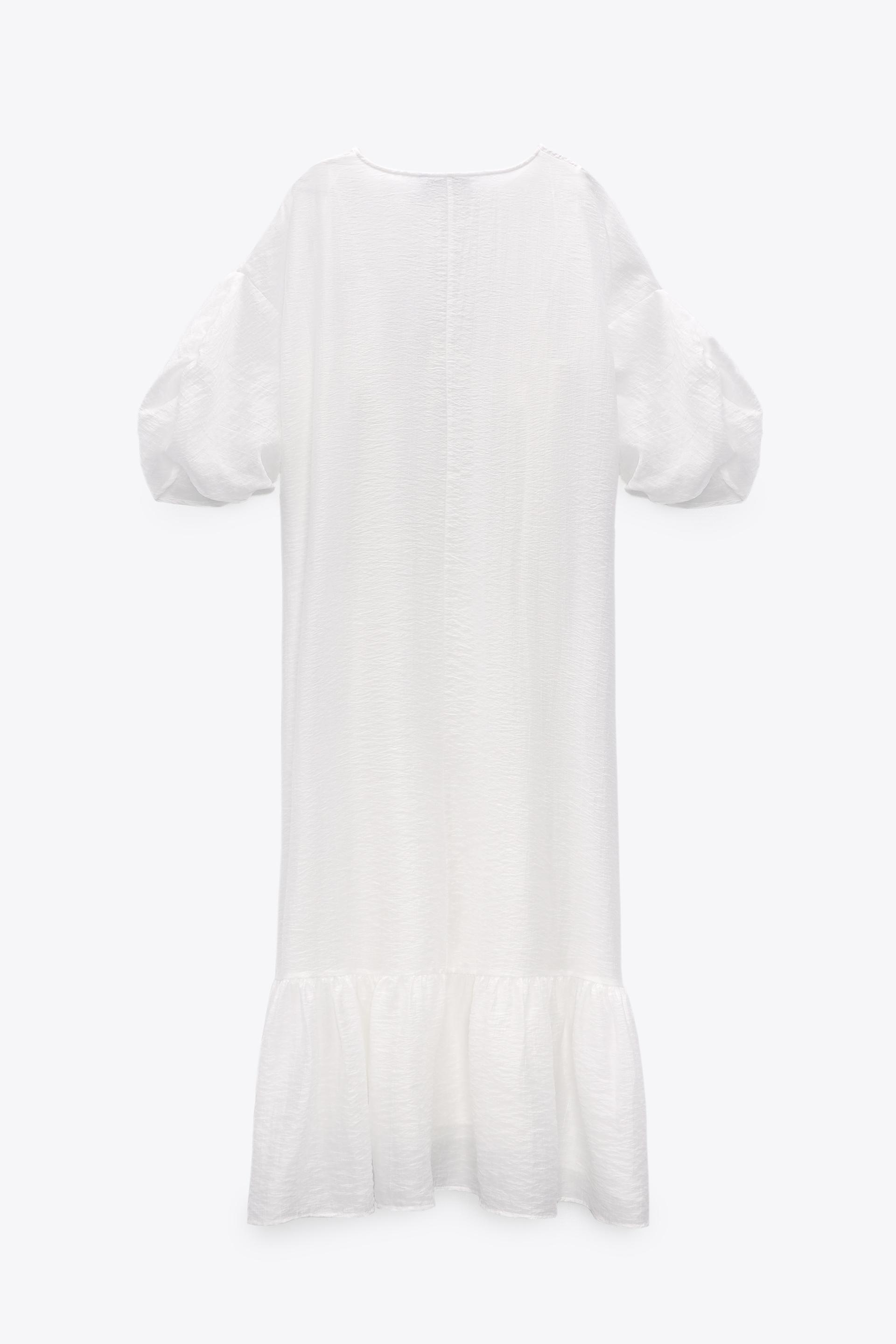 セミシースルー チュニックワンピース Zara Japan 日本 セミシースルー チュニックワンピース Zara Japan 日本