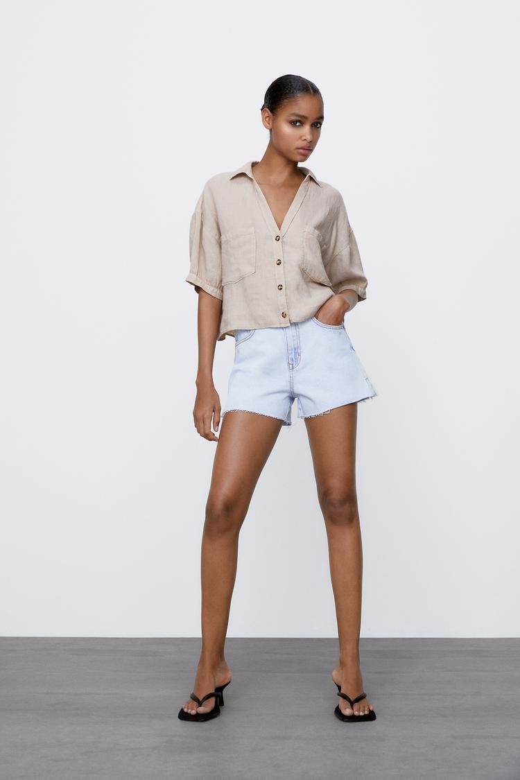 Εικόνα 0 του ΣΟΡΤΣ ΝΤΕΝΙΜ HIGH RISE από Zara