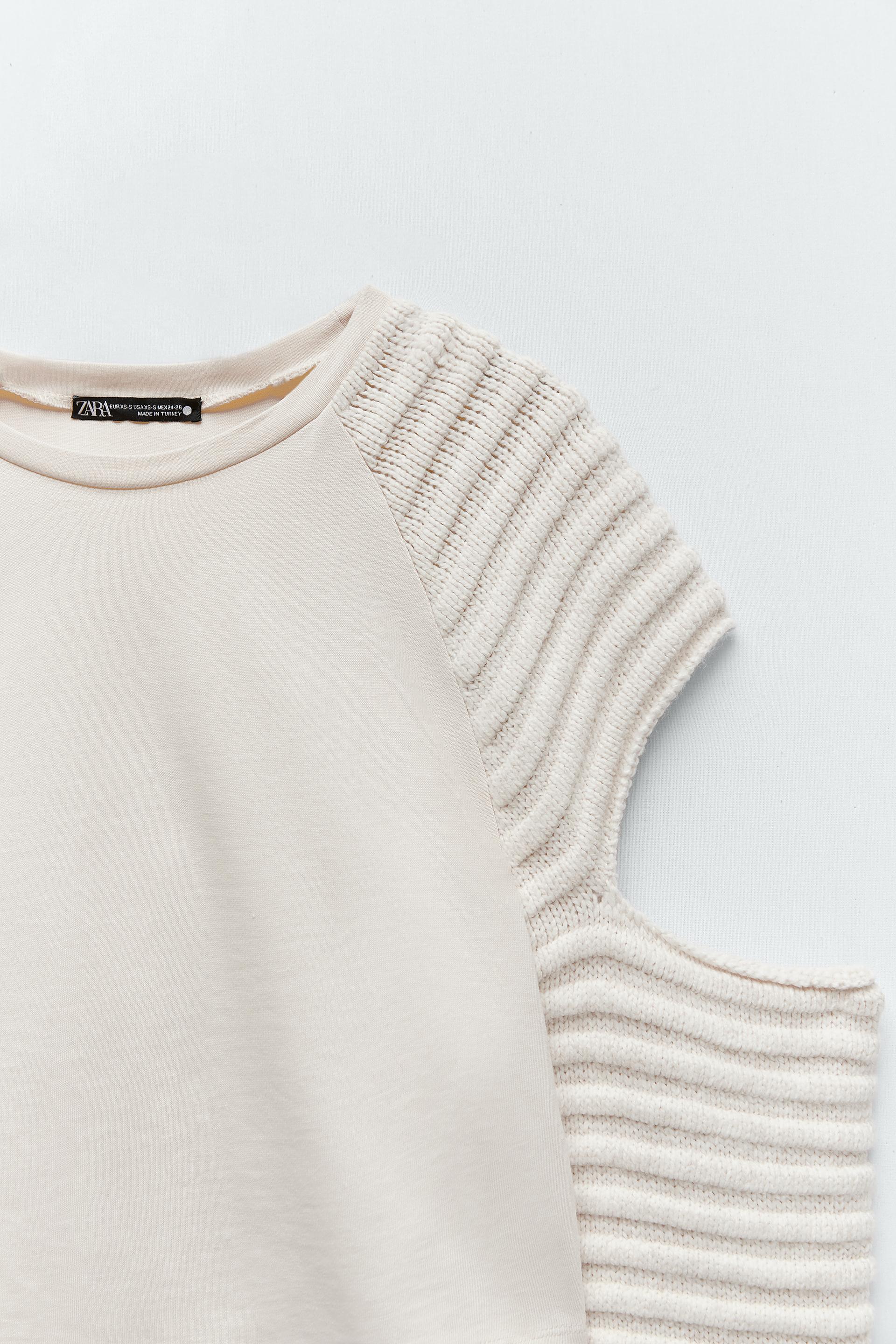 カットアウト クロップドトップス Zara Japan 日本 カットアウト クロップドトップス Zara Japan 日本