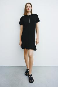 ショート丈ワンピース レディース zara 日本