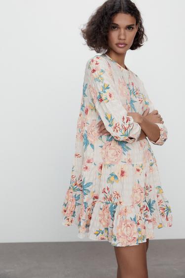 花柄ワンピース レディース 最新コレクション Zara 日本 花柄ワンピース レディース 最新コレクション Zara 日本