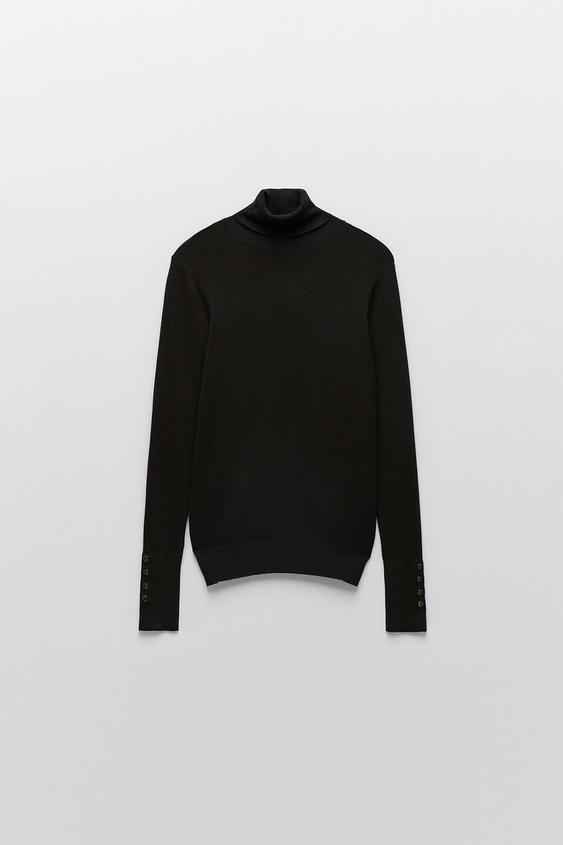 Zara polo manga larga