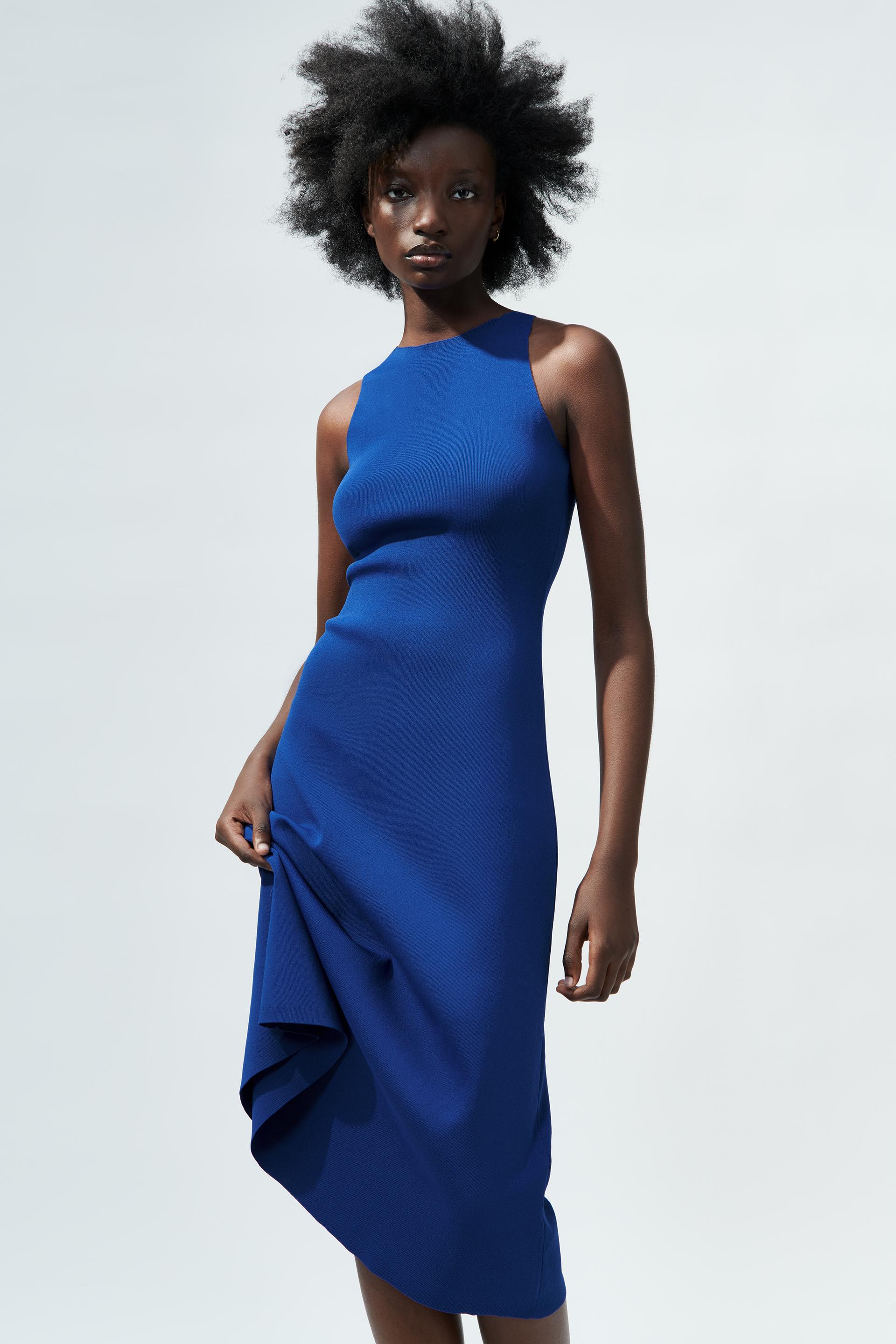 ニット ホルターネック ワンピース Zara Japan 日本 ニット ホルターネック ワンピース Zara Japan 日本
