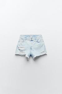 Z1975 HIGH-WAIST DENIM SHORTS WITH 