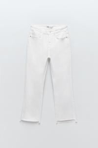 white jeans zara