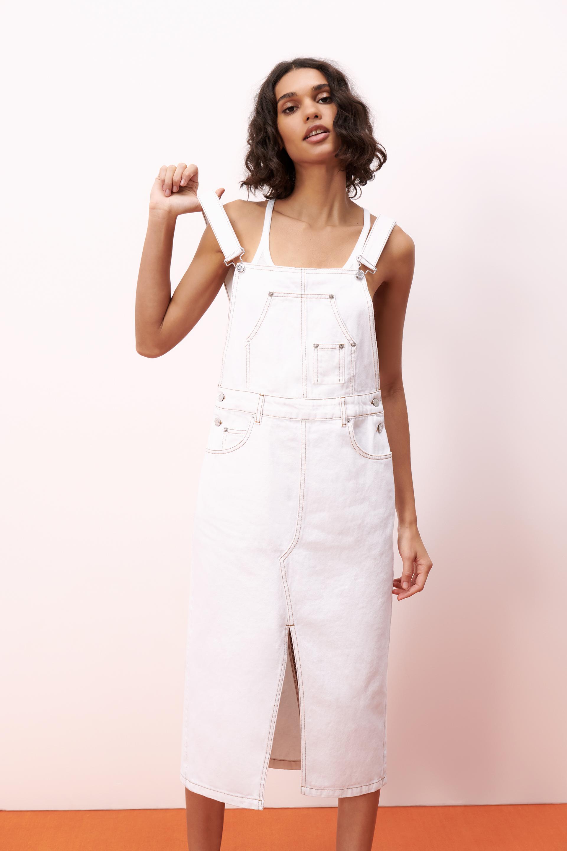 Zara DENIM OVERALL DRESS 16 Zara DENIM OVERALL DRESS 17