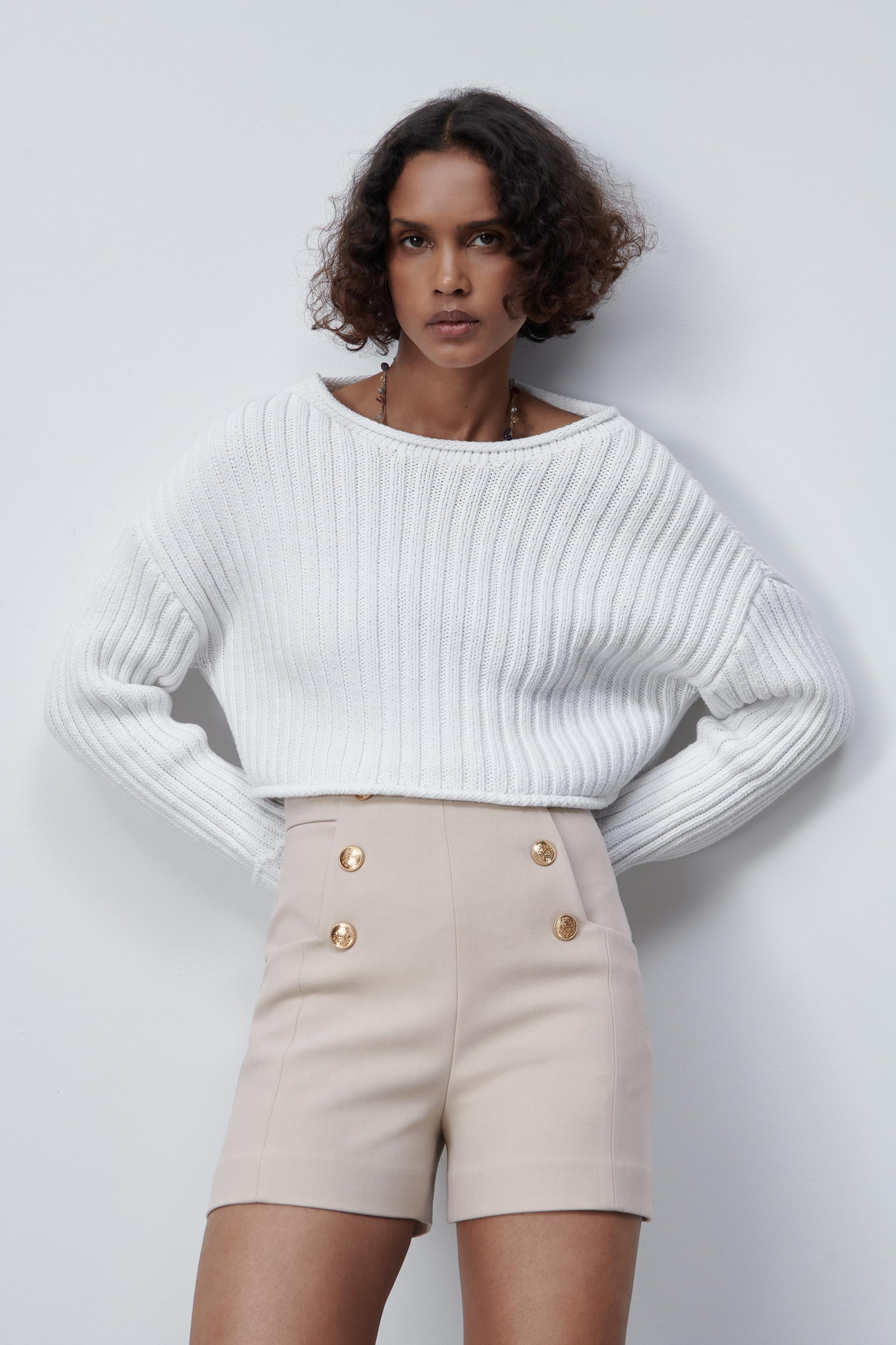 High Waisted Button Shorts Zara Canada High Waisted Button Shorts Zara Canada