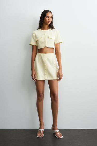midi skirt zara uk