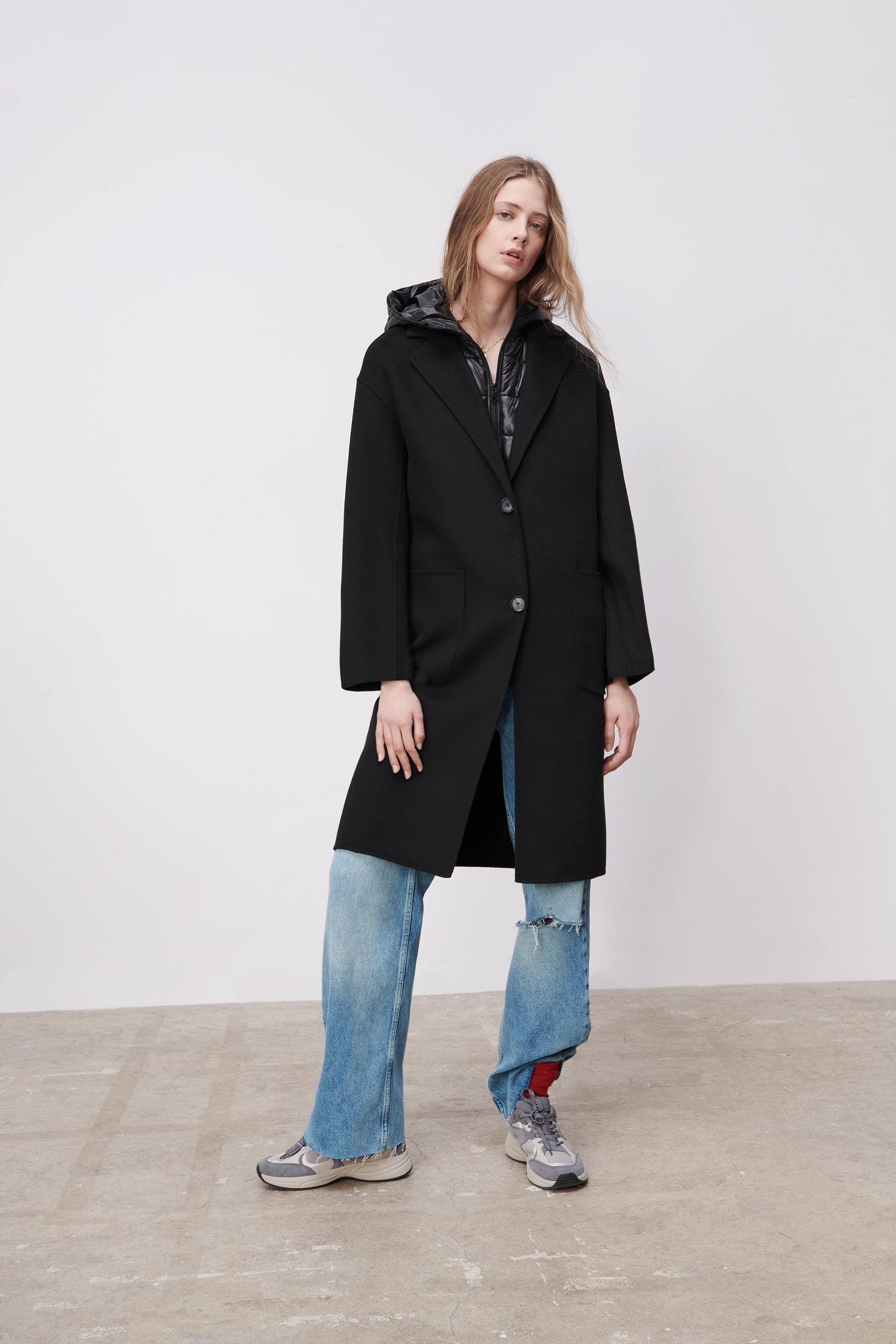 Zara 2 in 1 coat Clearance