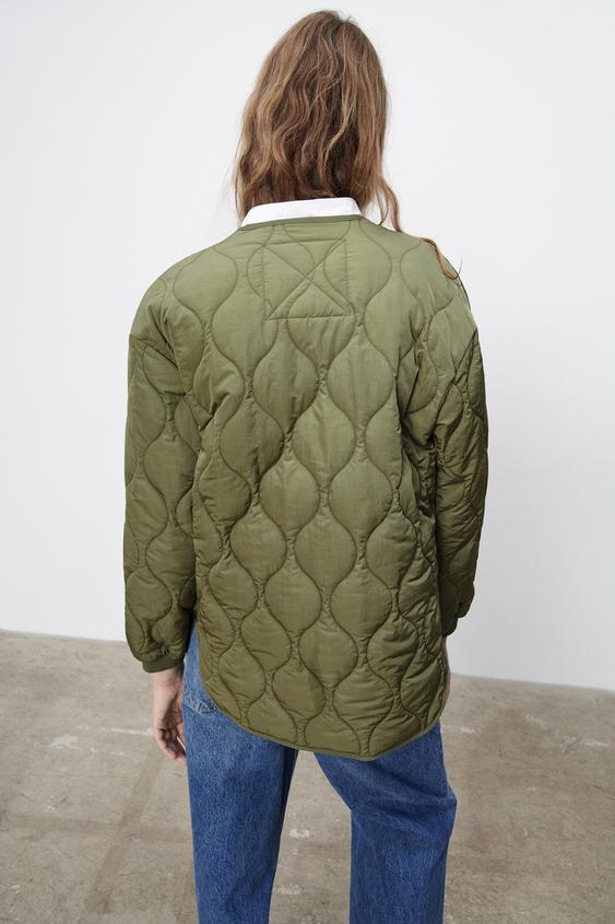 リバーシブルキルティングジャケット Zara Japan 日本 リバーシブルキルティングジャケット Zara Japan 日本