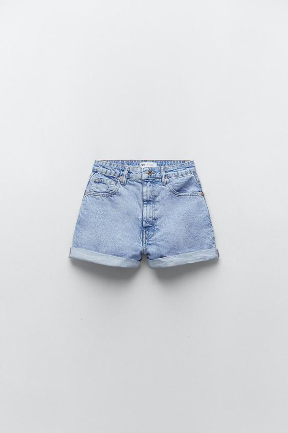 Shorts zara jeans clearance