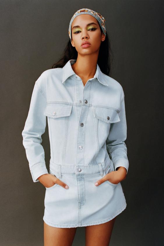 デニムワンピース Zara Japan 日本 デニムワンピース Zara Japan 日本