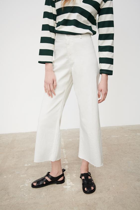 ZW THE MARINE STRAIGHT JEANS - Ecru 