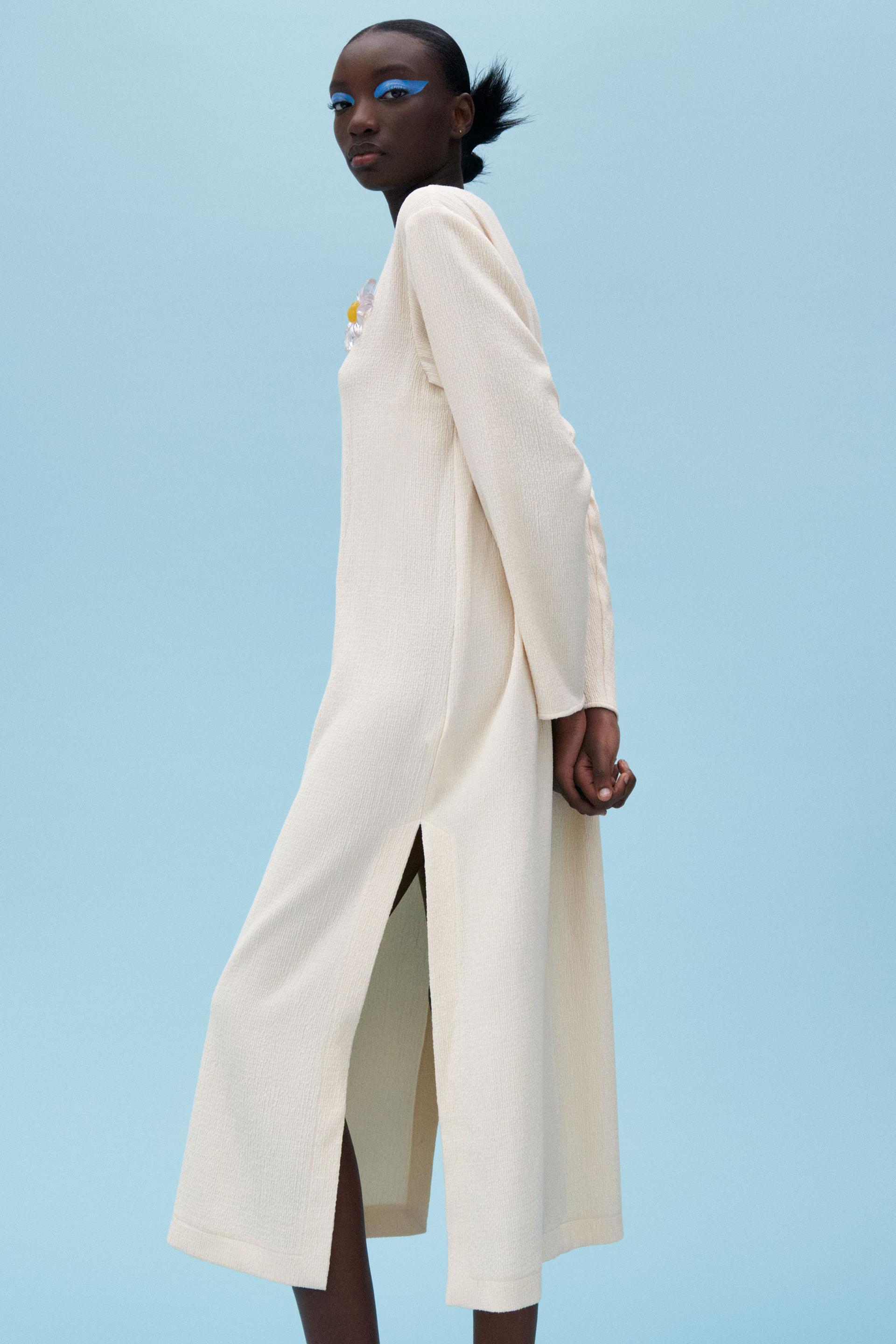 テクスチャー ワンピース Zara Japan 日本 テクスチャー ワンピース Zara Japan 日本