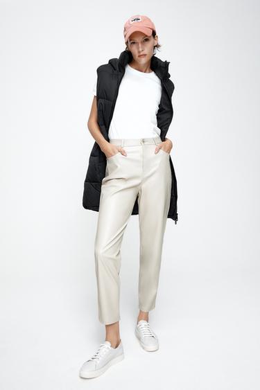 レザーパンツ レディース Zara 日本 レザーパンツ レディース Zara 日本