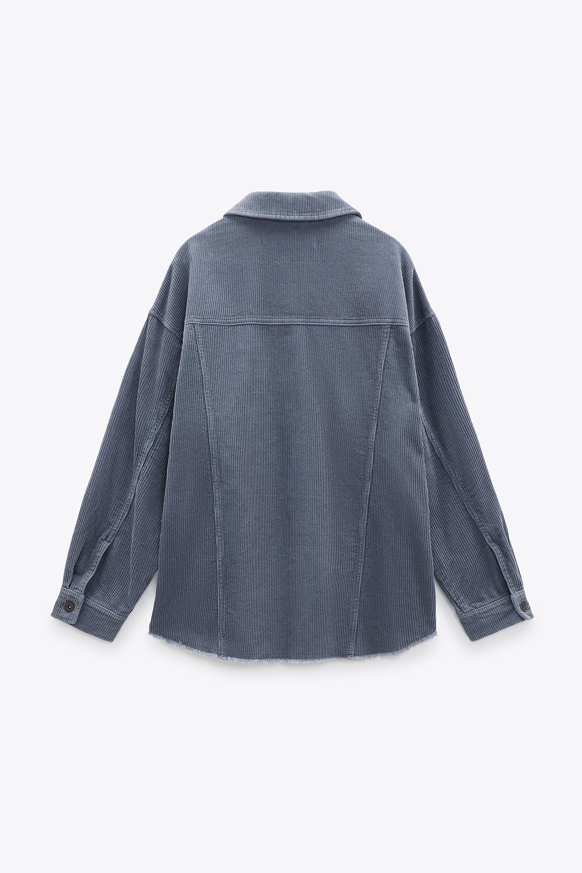 コーデュロイ シャツジャケット Zara Japan 日本 コーデュロイ シャツジャケット Zara Japan 日本