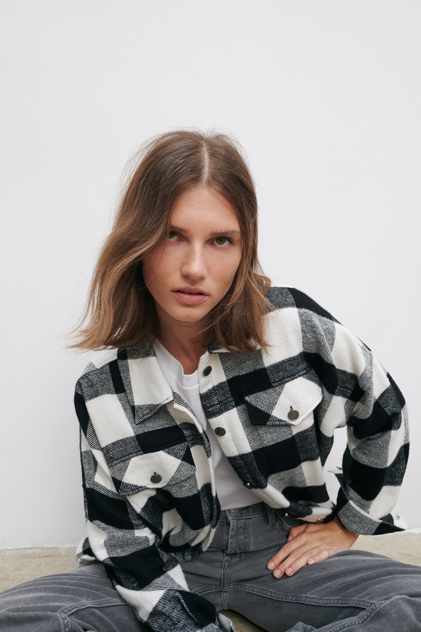 Image 2 of CHECK SHIRT from Zara